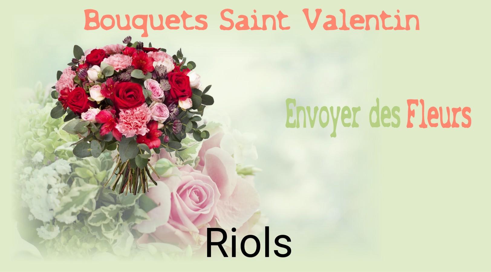 Roses de Saint-Valentin livrées à Riols